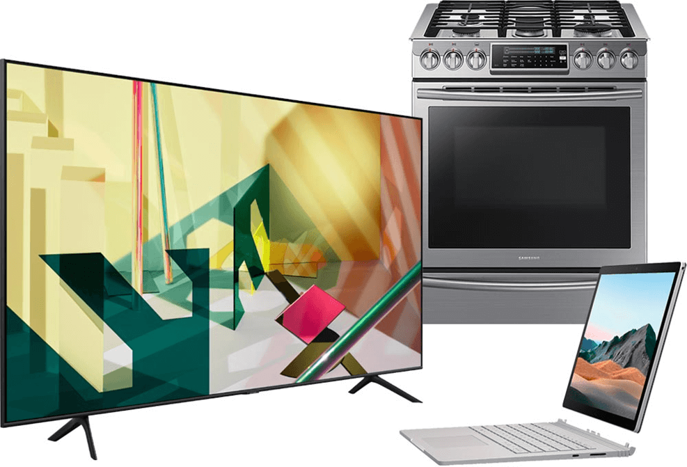 BestBuy applicances (TV, Laptop, gas range) offered for financing