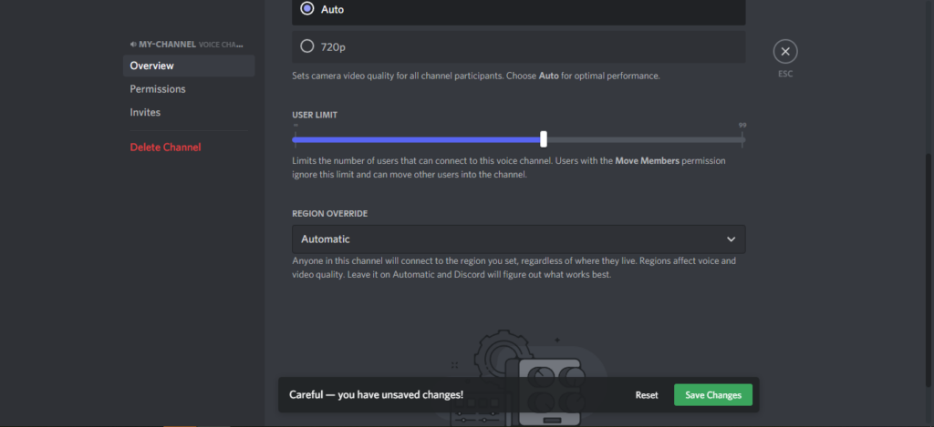 Discord Voice Channel Limit