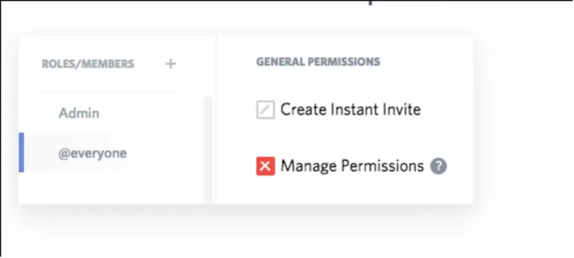 Step 5: Tick Manage Permissions