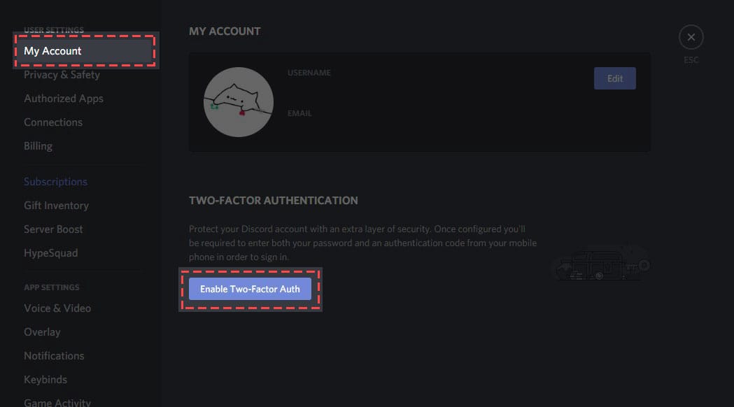 Discord 2fa lockout