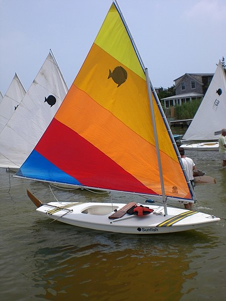 cartop laser sailboat