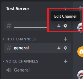 Edit Channel Button