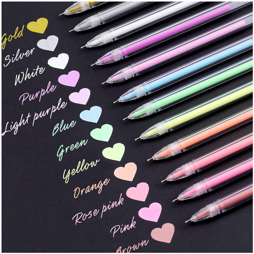 Gel Pens For Highlighting