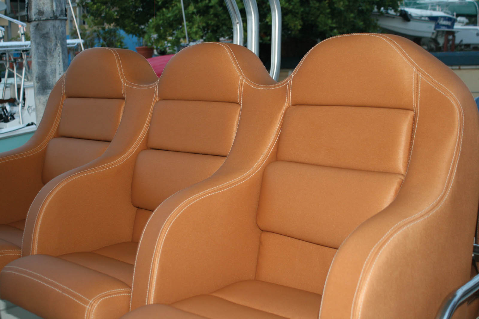 Vinyl Boat Seat Seam Repair