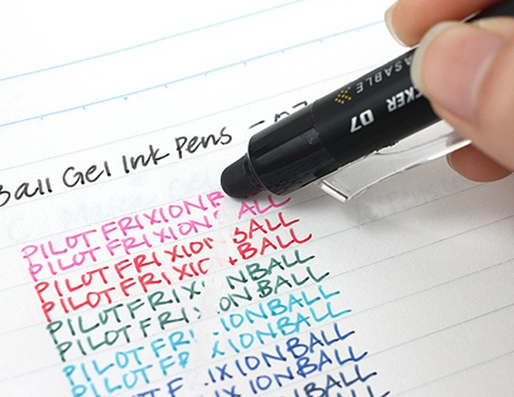 Pens that write like pencils