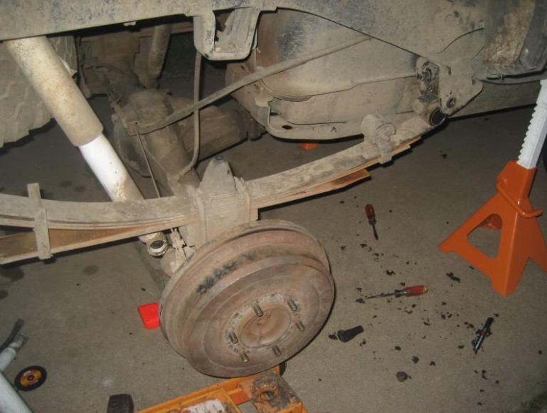 Rusted Leaf Springs