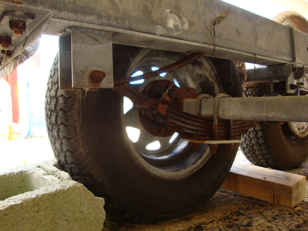 Rusted Leaf Springs