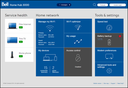 Bell Home Hub 3000 Range Extender