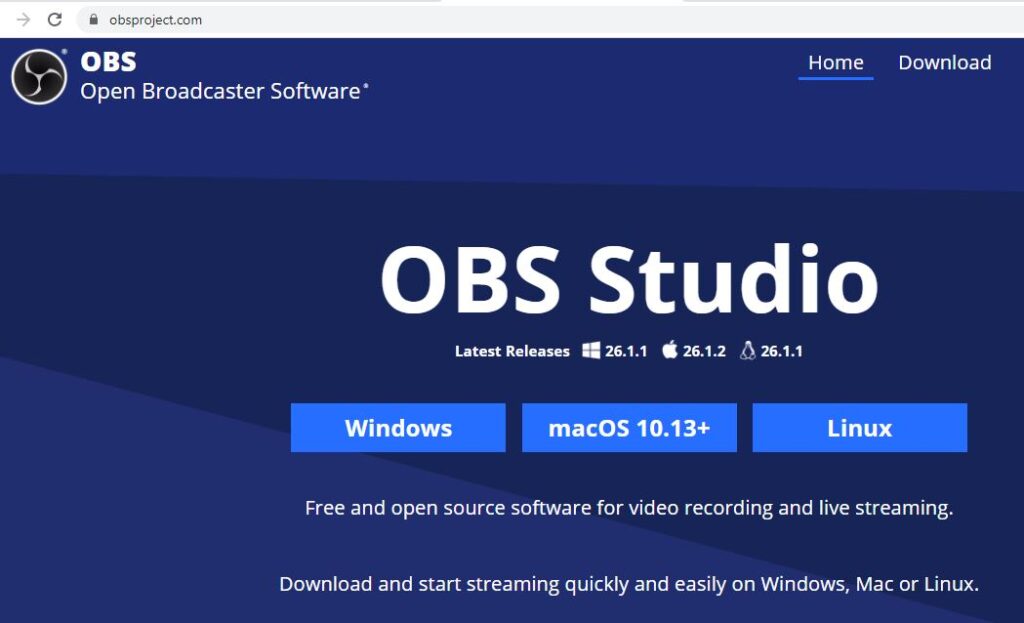 OBS login