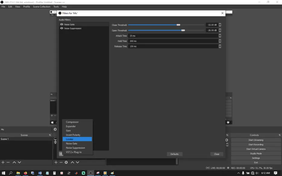 OBS Noise Gate Settings A StepByStep Guide