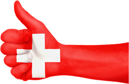 Is ProtonMail a Honeypot? - Thumbs up sign on a hand with a swiss flag