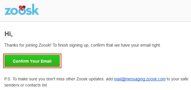 Zoosk is a worldwide dating site where you can get notifications from through email. 