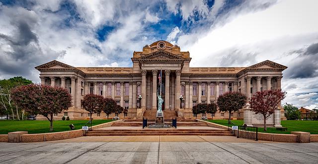 A courthouse in Pueblo, Colorado