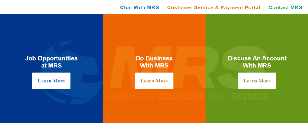 MRS BPO homepage