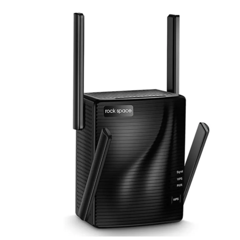 Rockspace AC2100 can extend your wireless network for up to 1200 square feet, it can provide improved WiFi speeds since it has a dual-band feature that supports 2.4GHz and 5GHz bands.